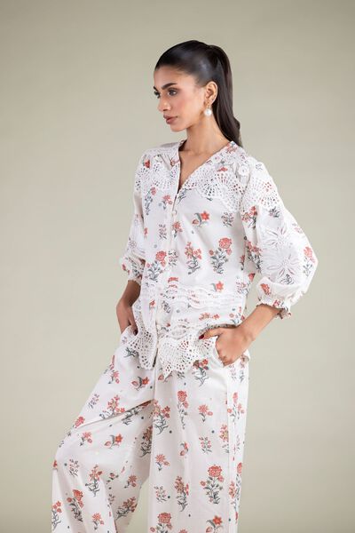 Embroidered | Cambric | Blouse | USD 10.50