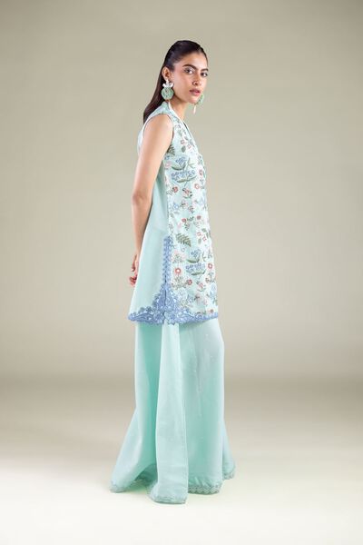 Embroidered | Mesuri | Summer Relaxed Pants | USD 13.50