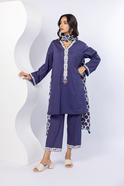 Embroidered | Cambric | Pants | USD 15.00