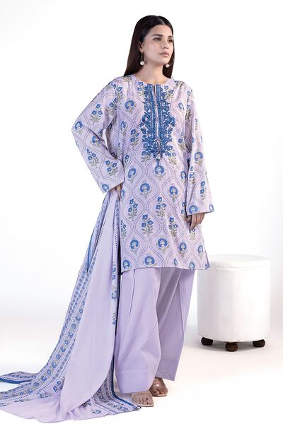 Embroidered | Lawn | Fabrics 3 Piece | USD 20.00