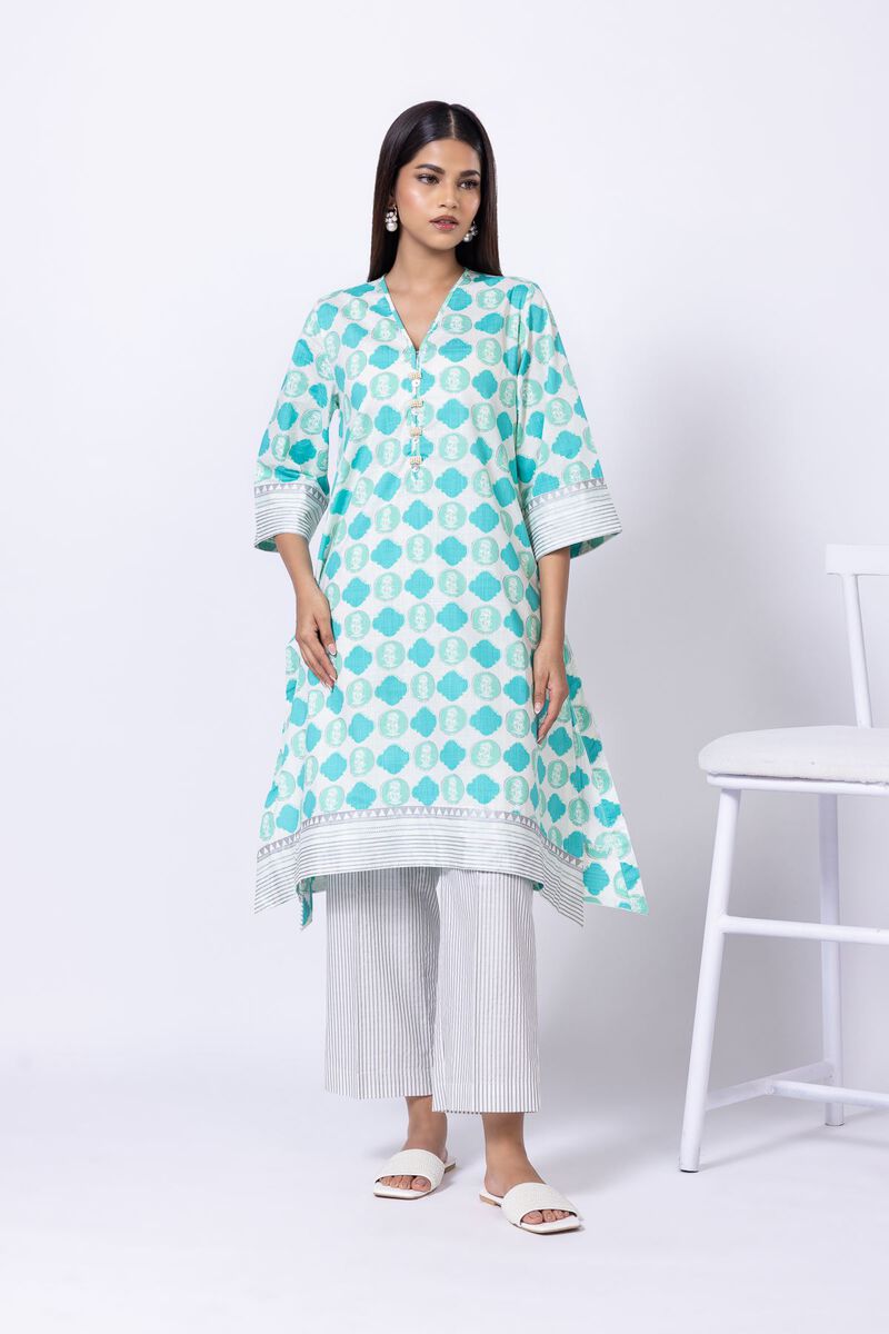 Printed | Crosshatch Poplin | Kurta | null