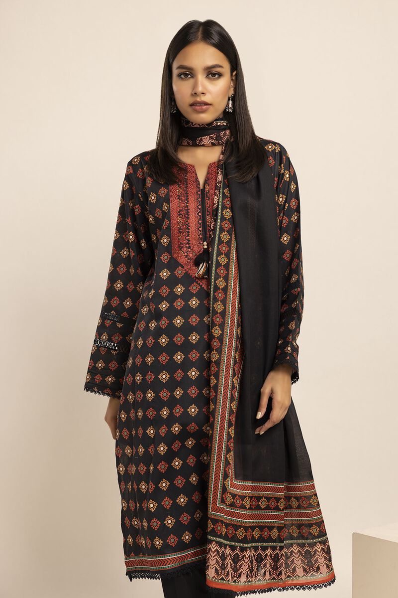 Cambric | Embroidered | Fabrics 2 Piece | Top Dupatta | null