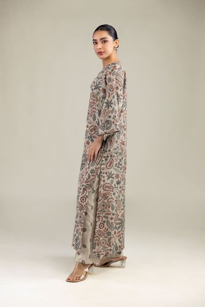 Printed | Textured Weave | Floral Printed Pants | USD 30.00