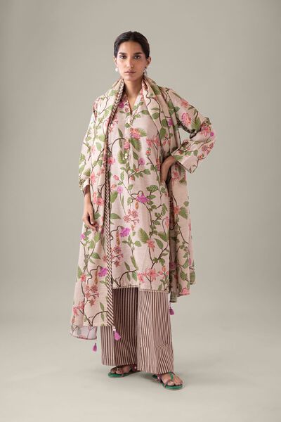 Printed | Khaddar | Pants | USD 15.00