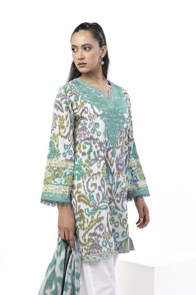 Embroidered | Cotton | Tailored 3 Piece | USD 50.00