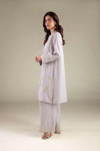 Embroidered | Raw Silk | Embroidered Pants | USD 10.50