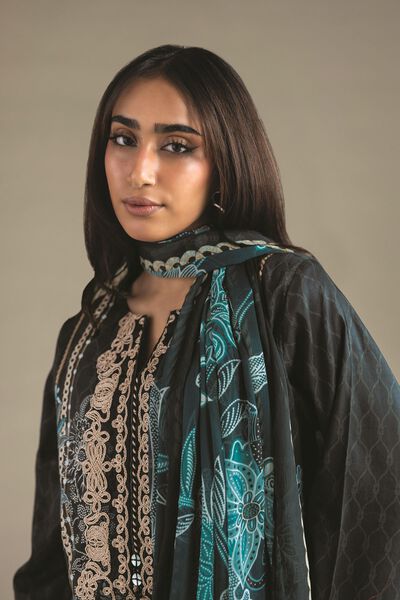 Embroidered | Satin | Fabrics 3 Piece | USD 27.50
