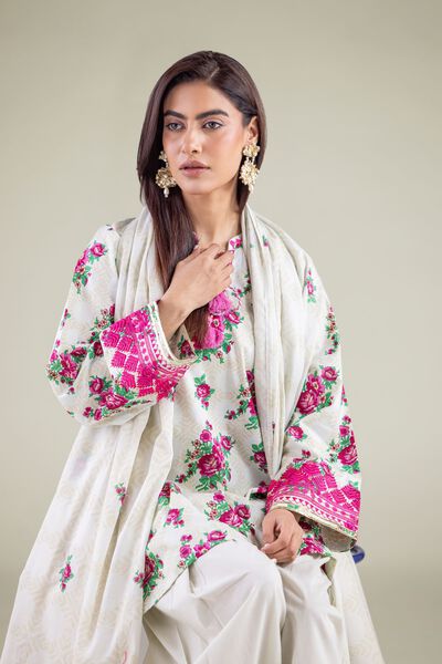 Embroidered | Cambric | Kurta | USD 35.00