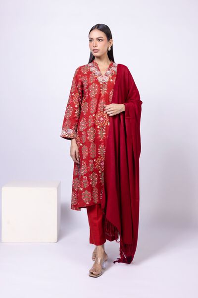 Dyed | Khaddar | Pants | USD 15.00