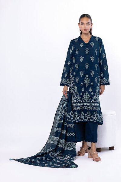 Printed |Light Khaddar | Fabrics 3 Piece | USD 35.00