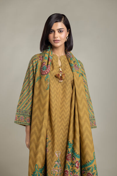 Printed | Light Khaddar | Tailored 3-Piece Set | USD 65.00