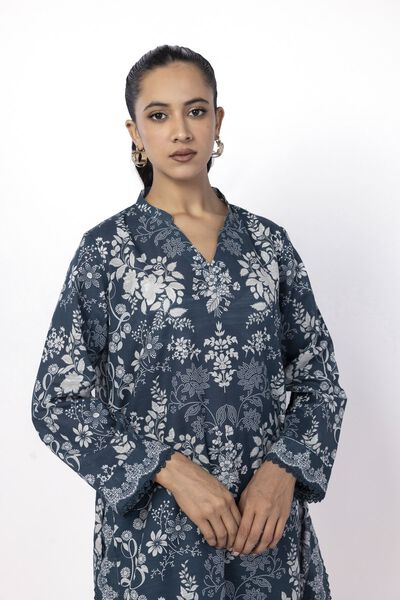 Embroidered | Light Khaddar | Fabrics 2 Piece | Top and Bottom | USD 25.00