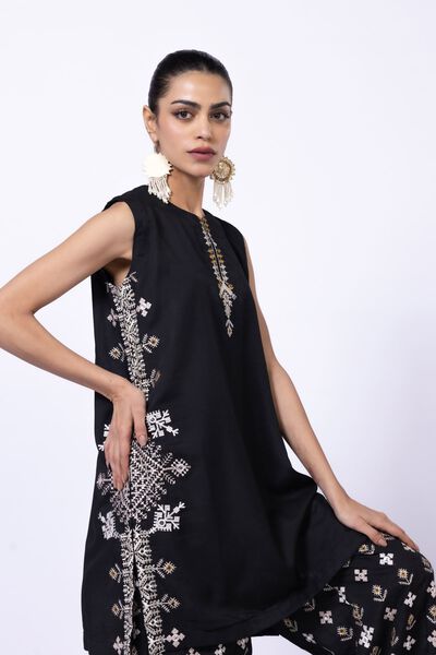 Embroidered | Raw Silk | Kurta | USD 15.00