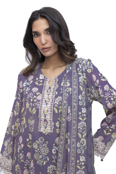 Embroidered | Lawn | Fabrics 3 Piece | USD 40.00