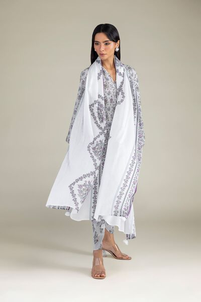 Printed | Lawn | Floral Lawn Dupatta | USD 30.00