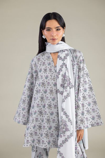 Printed | Cambric | Floral Cambric Kurta | USD 17.50