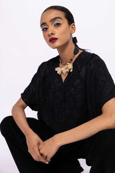 V Neck Blouse