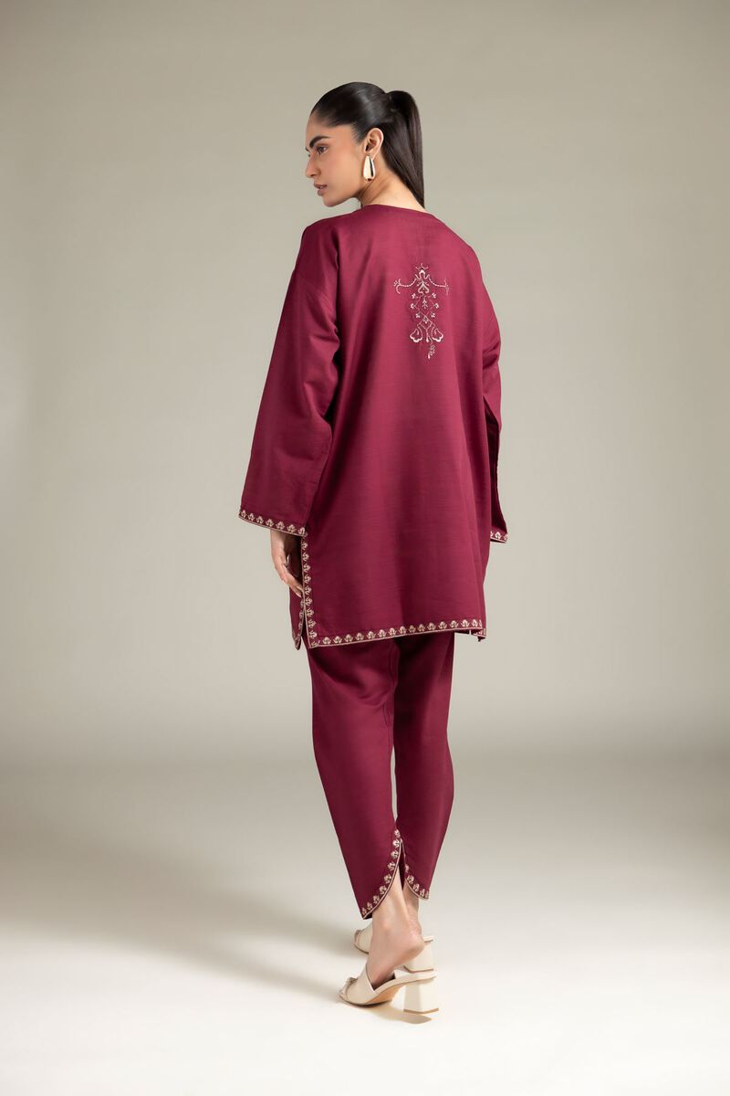Embroidered | Textured Cotton | Kurta | USD 10.50