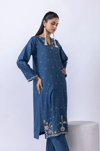 Embroidered | Cotton Dobby | Kurta | USD 17.50