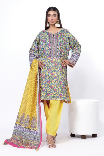 Printed | Lawn | Fabrics 3 Piece | USD 17.50
