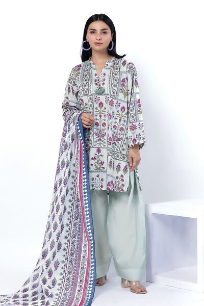 Printed | Lawn | Fabrics 3 Piece | USD 17.50