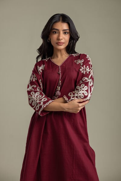 Embroidered | Heavy Textured Cotton | Kurta | USD 60.00