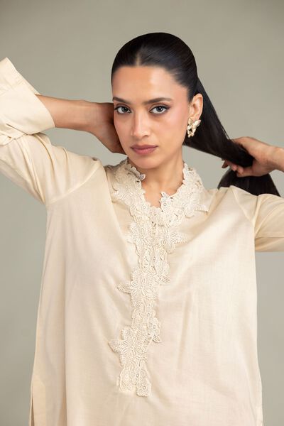 Embroidered | Cambric | Long Cambric Kurta | USD 20.00