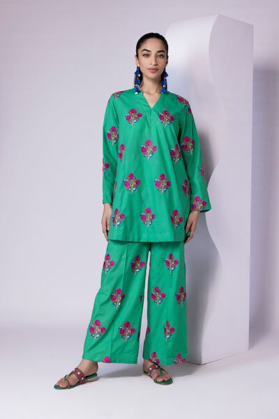Embroidered | Dobby | Kurta | USD 40.00