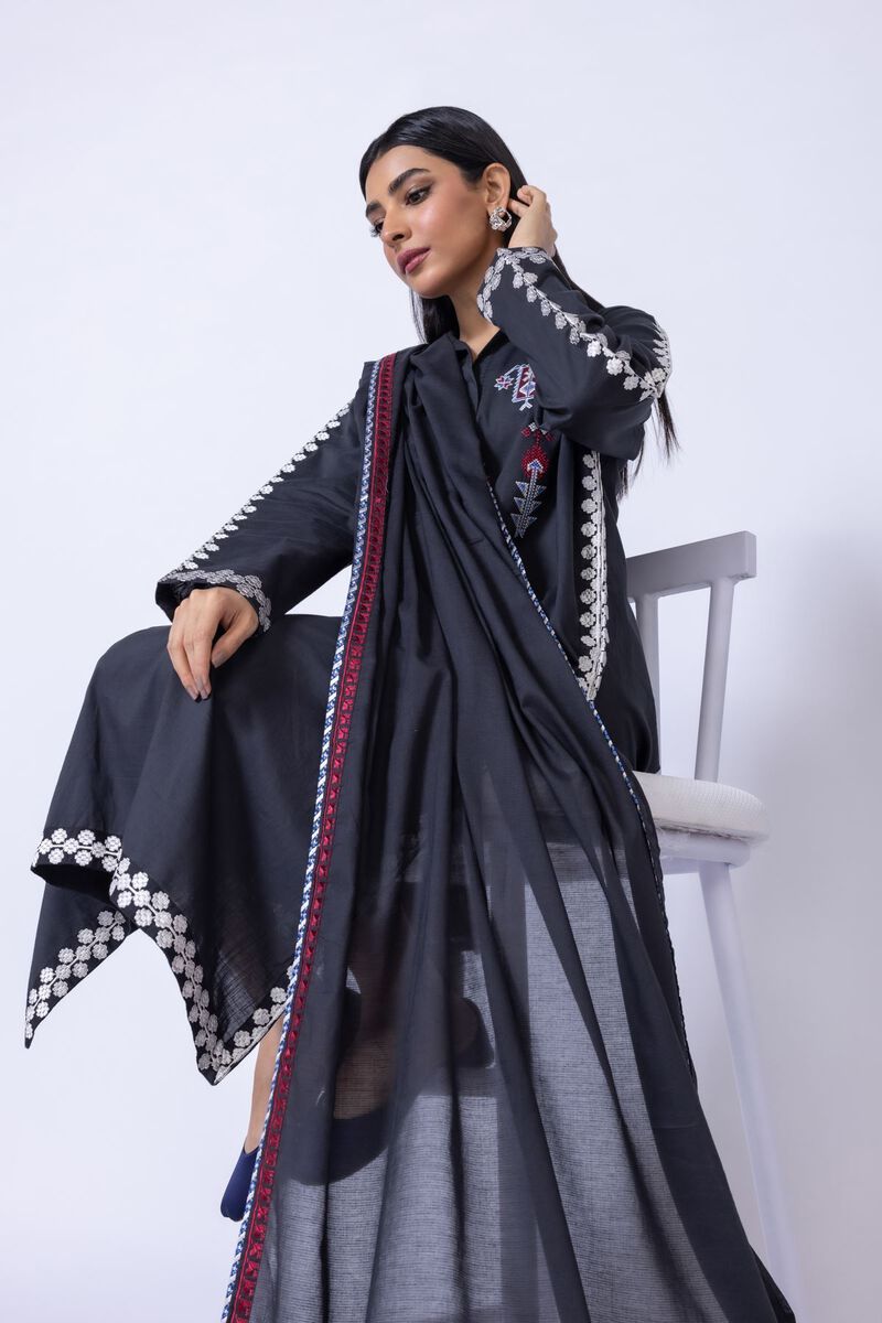 Embroidered | Slub Lawn | Dupatta | null