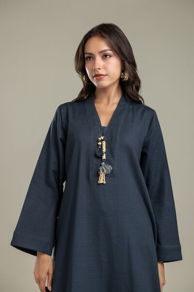 Dyed | Cotton Dobby | Kurta | USD 45.00