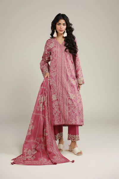 Embroidered | Lawn | Fabrics 3 Piece | USD 55.00