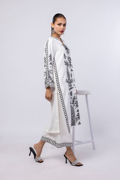 Embroidered | Russian Raw Silk | Pants | USD 6.90