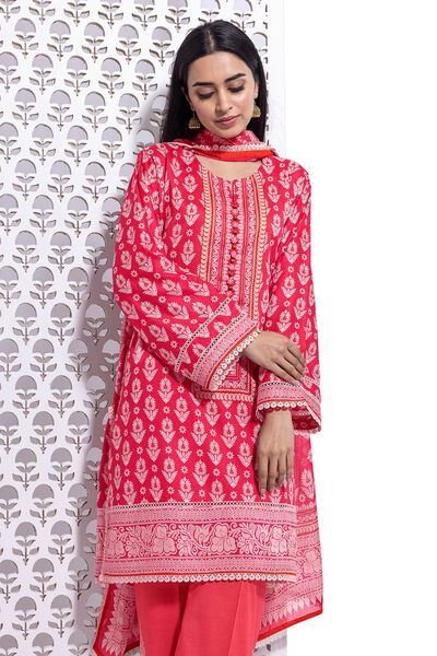 Lawn | Embroidered | Fabrics 3 Piece | USD 30.00