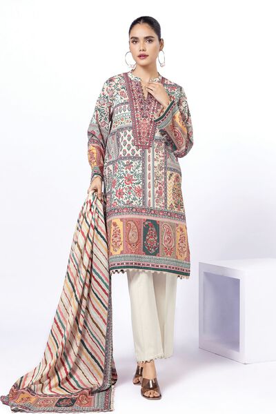 Embroidered | Dobby | Fabrics 3 Piece | USD 45.00