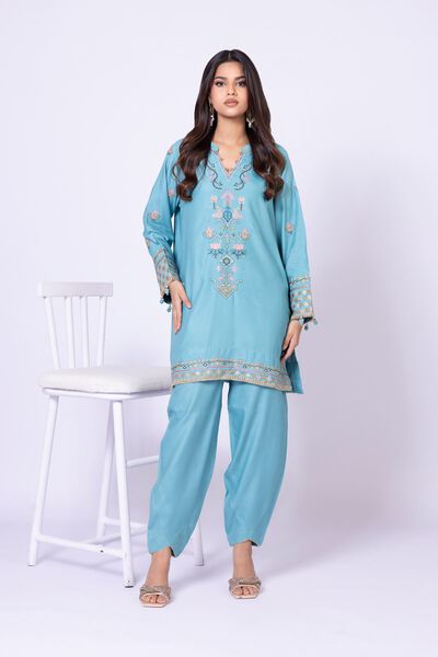 Embroidered | Raw Silk | Kurta | USD 18.00