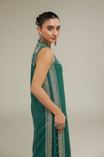 Embroidered | Raw Silk | Kurta | USD 18.00