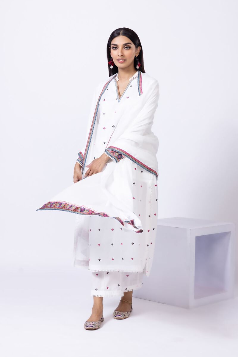 Embroidered | Lawn | Dupatta | null