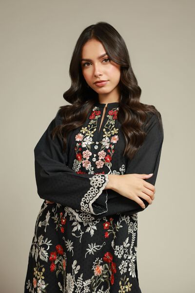 Embroidered | Cotton Dobby | Fabrics 2 Piece | Top and Bottom | USD 40.00