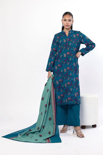 Printed |Khaddar | Fabrics 3 Piece | USD 15.00