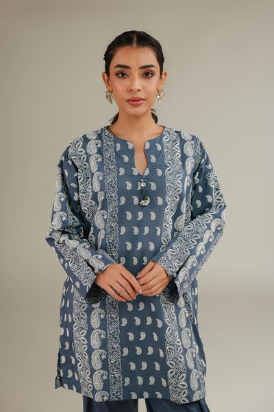 Cambric | Printed Cambric Kurta | USD 35.00