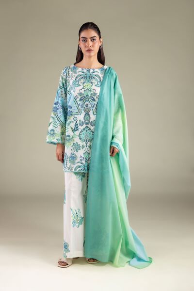 Printed | Cambric | Summer Floral Pants | USD 25.00