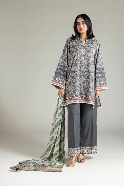 Embroidered | Lawn | Fabrics 3 Piece | USD 22.50