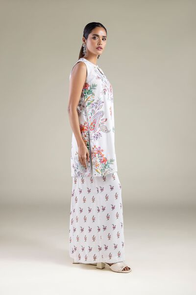 Embroidered | Viscose | Pants | USD 30.00