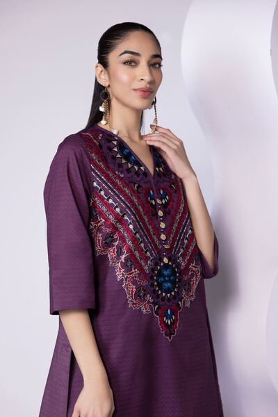 Embroidered | Dobby | Kurta | USD 40.00