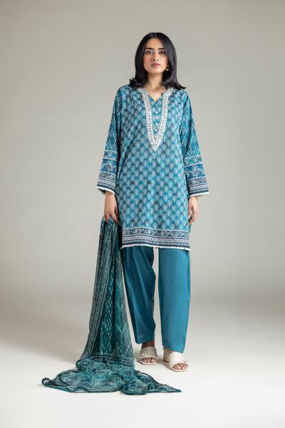 Embroidered | Lawn | Fabrics 3 Piece | USD 22.50
