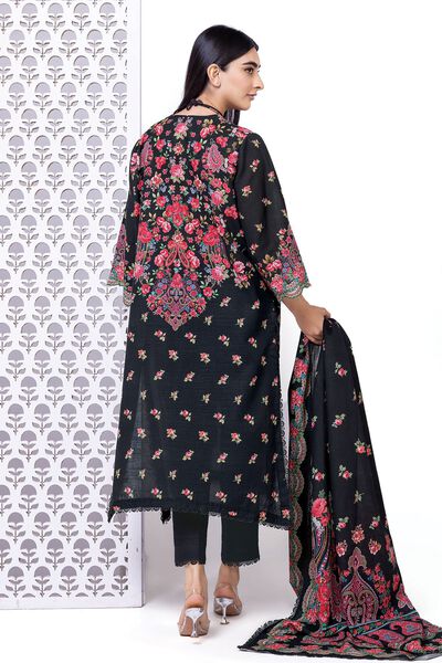 Printed | Khaddar | Fabrics 3 Piece | USD 9.00