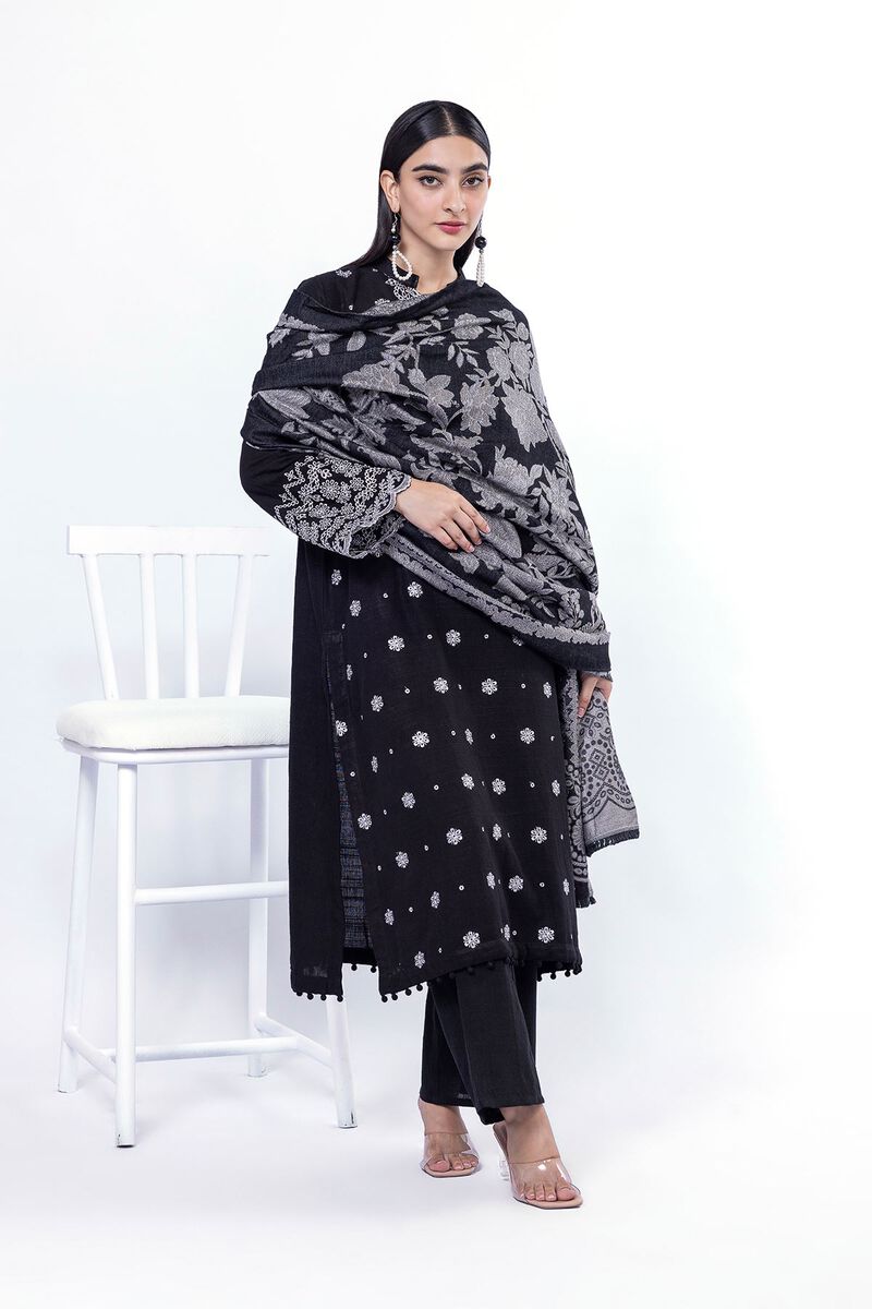 Embroidered | Khaddar | Fabrics 3 Piece | null