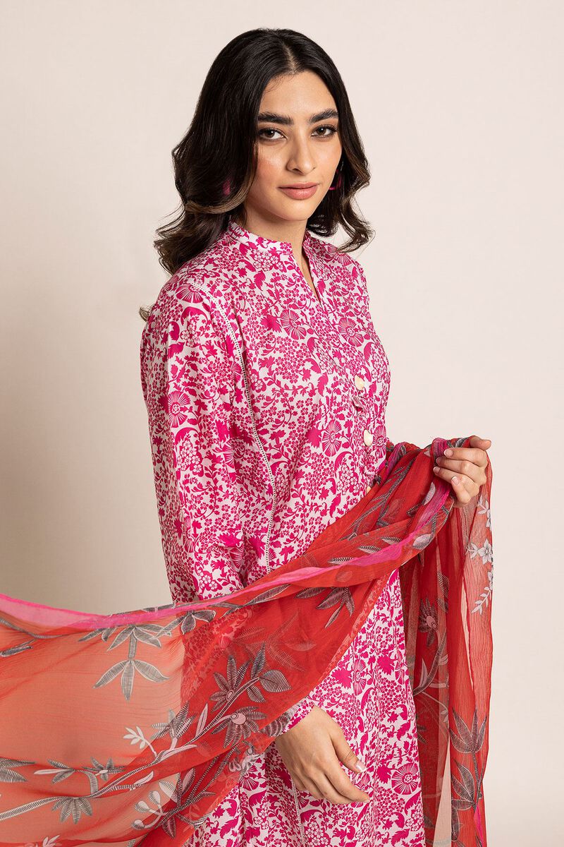 Lawn | Printed | Fabrics 2 Piece | Top Dupatta | null