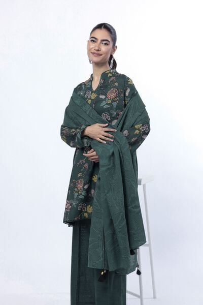 Printed | Light Khaddar | Tailored 3 Piece | USD 45.00