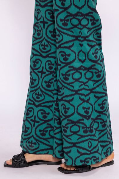 Bootcut Pants, GREEN, hi-res